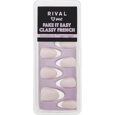 RIVAL Loves Me Umělé nehty Fake it easy Classy French
