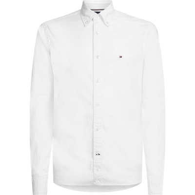 Tommy Hilfiger Риза с дълъг ръкав Tommy Hilfiger Core 1985 Long Sleeve Oxford Shirt - White YBR