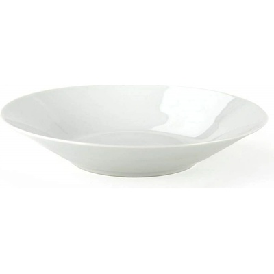 BANQUET Sada hlbokých porcelánových tanierov BASIC 23 cm biele 6 ks