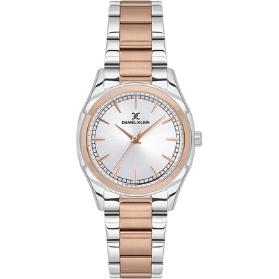 Daniel Klein DK. 1.13760-6 Premium Дамски часовник Сребрист/Златист- сив циферблат, стоманена верижка
