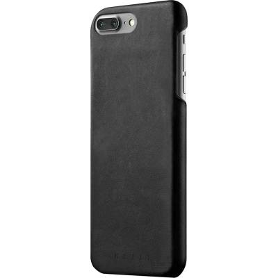Mujjo Leather Case - кожен (естествена кожа) кейс за iPhone 8 Plus, iPhone 7 Plus (черен)