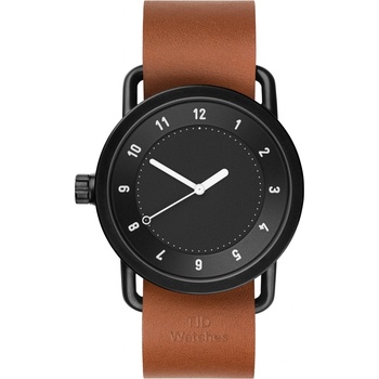 TID Watches No.1 Black/ Tan Wristband