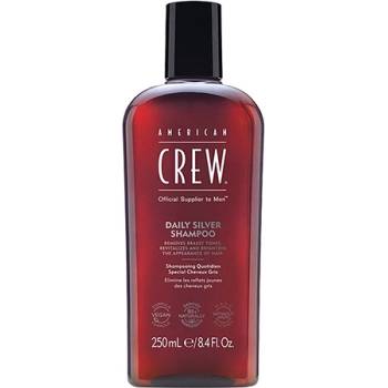 American Crew Daily Silver Shampoo шампоан за изрусена коса или коса с кичури за мъже 250 мл