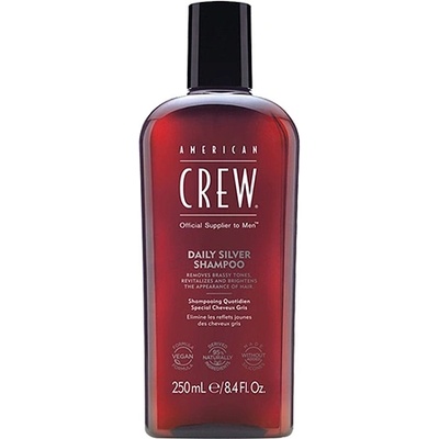 American Crew Daily Silver Shampoo шампоан за изрусена коса или коса с кичури за мъже 250 мл