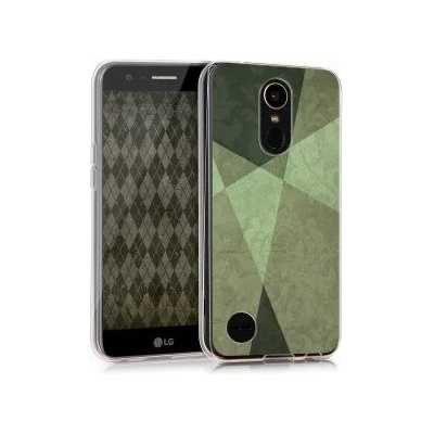 Pouzdro Kwmobile průhledné LG K10 2017 světle zelené