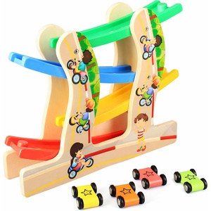 EmonaMall Детски дървени колички с път EmonaMall - Код W5754 (W5754-201319331-2002013193319)