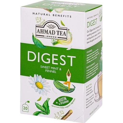 Ahmad Tea Digest Máta a fenykl 2 g x 20 sáčků