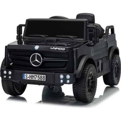 Mamido Mercedes Unimog Elektrické autíčko černá