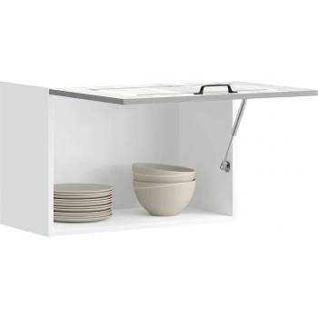 vidaXL Кухненски стенен шкаф, Kalmar, сив сонома, инженерно дърво (853603)