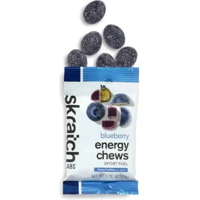 Skratch Labs Energy Chews ovocné bonbóny borůvka 50 g
