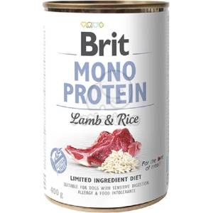 Brit Mono Protein от Агнешко месо и ориз 6 Х 400 г