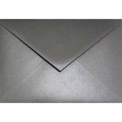 NETUNO Obálka C6 metalická Aster Metallic Grey šedá
