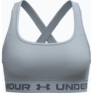 Under Armour Спортен сутиен Under Armour Crossback Mid blue fog/downpour gray