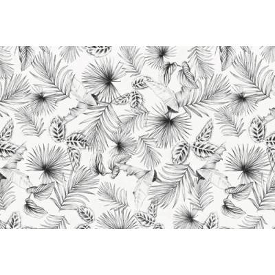 D-C-Fix Statická fólia Botanicals priehľadná, čierna 45x150cm