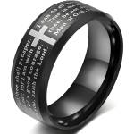 HARAHU Пръстен SA-31849 - Черен / 55mm KP31849
