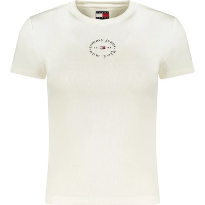 Tommy Hilfiger Дамска тениска с къс ръкав tommy hilfiger, Размер xl, Цвят Бяло (dw0dw22807_biybl)