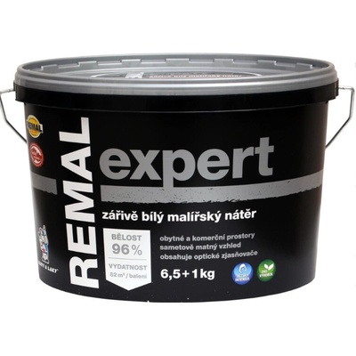 Remal expert 6,5+1 kg žiarovo biela