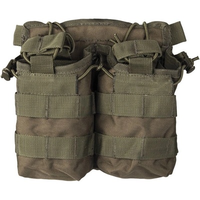 Mil-Tec na zásobník otevřená dvojitá M4/M16 zelená