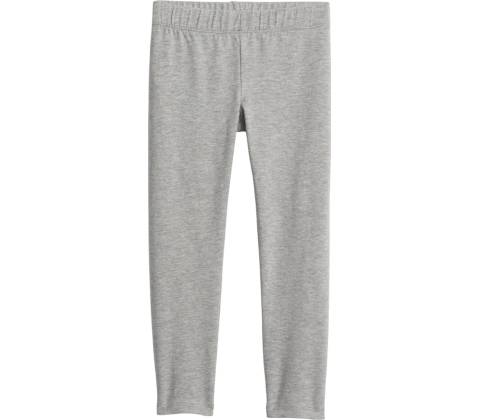 GAP Dívčí legíny SOLID Šedá