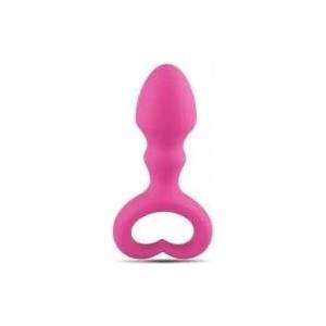 Boss of Toys Butt plug with handle silicone plug plug plug 9cm