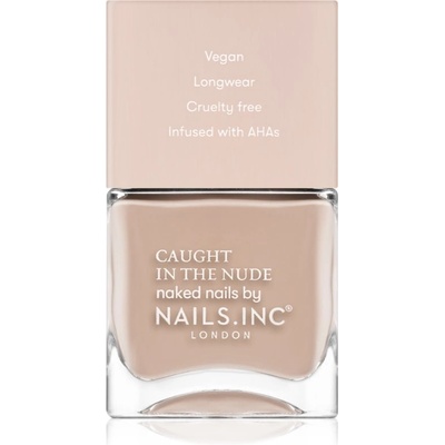 Nails Inc. Nails Inc. Caught in the nude лак за нокти цвят South Beach 14ml