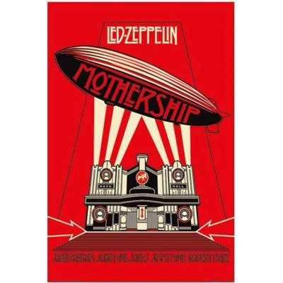 Plagát, Obraz - Led Zeppelin - Mothership Red, 61 × 91.5 cm