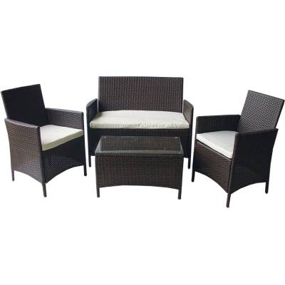 Bogdan Furniture Am Ратанов комплект 653 кафяв