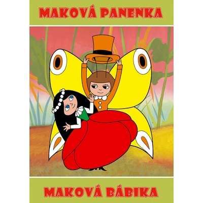 Maková panenka Omalovánky A4