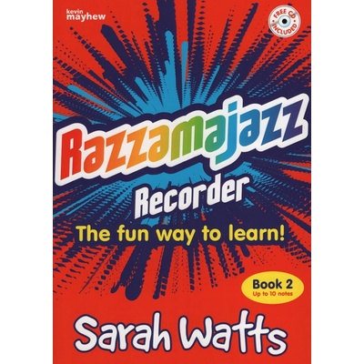 Razzamajazz Recorder 2 + CD snadné skladbičky do 10 not pro zobcovou flétnu a klavír – Zboží Dáma