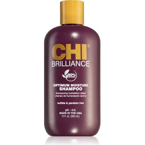 CHI Brilliance Optimum Moisture Shampoo хидратиращ шампоан за блясък и мекота на косата 355ml