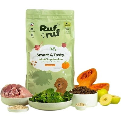 Rufruf Smart & Tasty jehněčí s pohankou 12 kg – Sleviste.cz