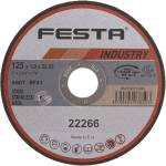FESTA Диск за рязане INDUSTRY за метал 125x1x22.2 мм 22266.01 (22266.01)