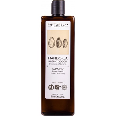 Phytorelax Laboratories Almond vyživující sprchový gel 500 ml