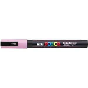uni Декоративен маркер, 0, 9-1, 3 мм, UNI "Posca PC-3M", светлорозов 284786000 (284786000)