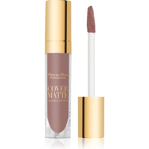 Pierre René PROFESSIONAL Cover Matte матиращо течно червило цвят 06 Burnt Sugar 5ml