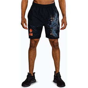 Venum Мъжки тренировъчни шорти Venum Thunder Dragon Training Black/Grey/Copper
