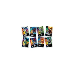 Project X Alien Adventures: Dark Red Book Band, Oxford Levels 17-18: Dark Red Book Band, Mixed Pack of 8 | Janice Pimm, David Gatward, Jacqueline Rayner, Alan Gibbons, Andy Briggs, Matt Dickinson, Elen Caldecott (ISBN: 9780198310464)