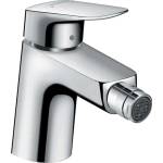 Hansgrohe Logis - Смесител за биде 70 с комплект за оттичане с дръжка, хром 71203000 (71203000)