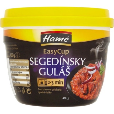 Hamé Segedínsky guláš hotové jedlo EasyCup 400 g