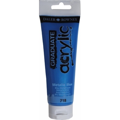 Daler-Rowney Graduate АКРИЛНА боя Metallic Blue 120 ml 1 бр (123120718)