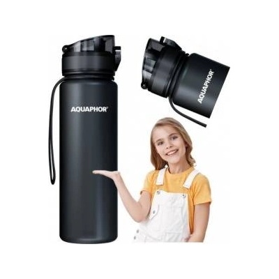 AQUAPHOR Filter bottle city aquaphor black