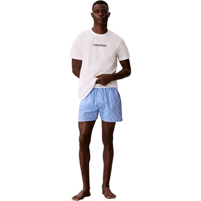 Calvin Klein pánský komplet NM2906 bílo-modrá