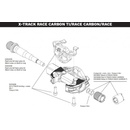 pedálové osy Look X-Track