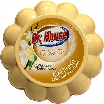 Dr. House gelový osvěžovač vzduchu vanilková vůně 150 g