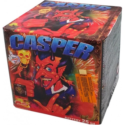 Kompakt 25 rán 25 mm Casper