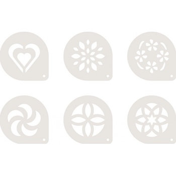 Tescoma myDRINK Šablony na cappuccino 6 ks