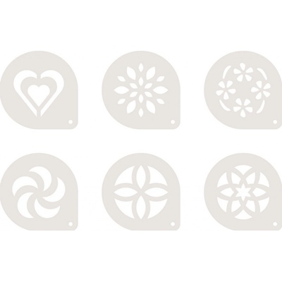 Tescoma myDRINK Šablony na cappuccino 6 ks