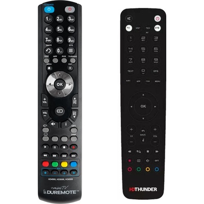 GENERAL HDThunder HD4500, HD5000, HD6500 + управление на телевизор (мини телевизор) - дистанционно управление дубликат (HD4500, HD5000, HD6500 + управление на телевизор (мини телевизор))