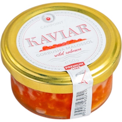 Gourmet Partners kaviár z divok. lososa gorbuša premium 50 g – Zboží Dáma