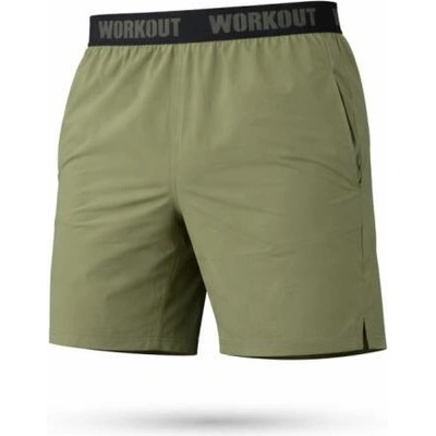 Workout pánské šortky zelené